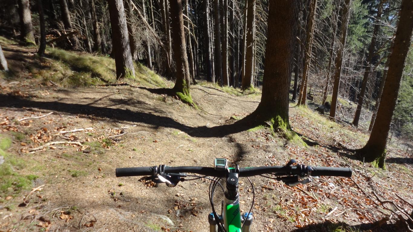 Gerschrofen, Singletrail S1