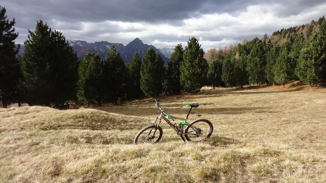 Spörralm Oberleger, Singletrail S2