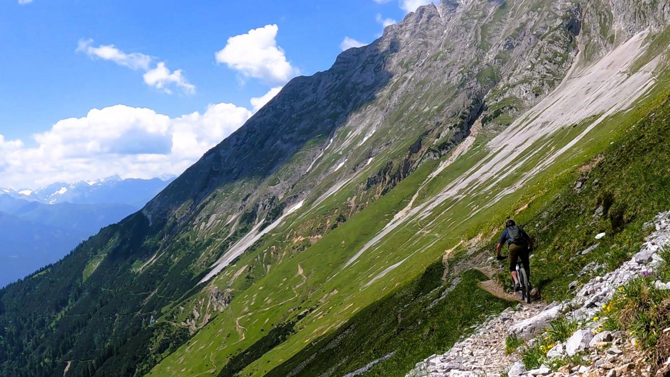 Gruabneggtrail S3, Nissltrail S3+ und Umbrügglertrail S2